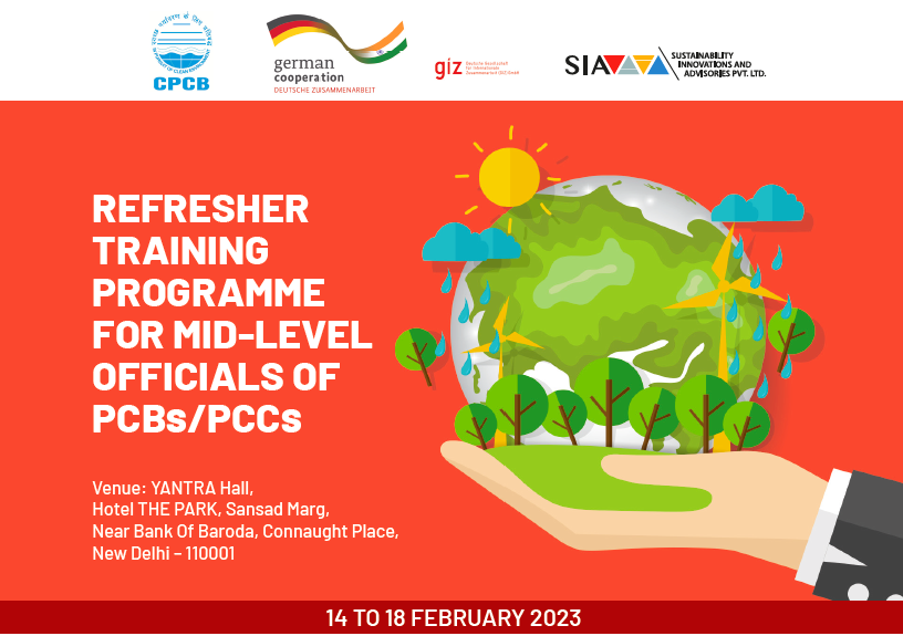 Refresher Training Programme for Midlevel Officials of PCBs/PCCs